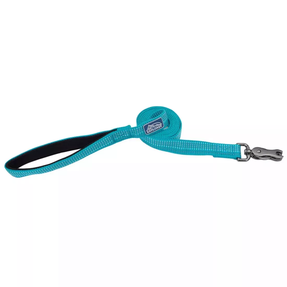 Coastal Pet Products K9 Explorer Brights Reflective Dog Leash Ocean 1″ x 06′