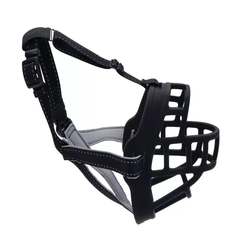 Coastal Soft Basket Dog Muzzle Black Size 4