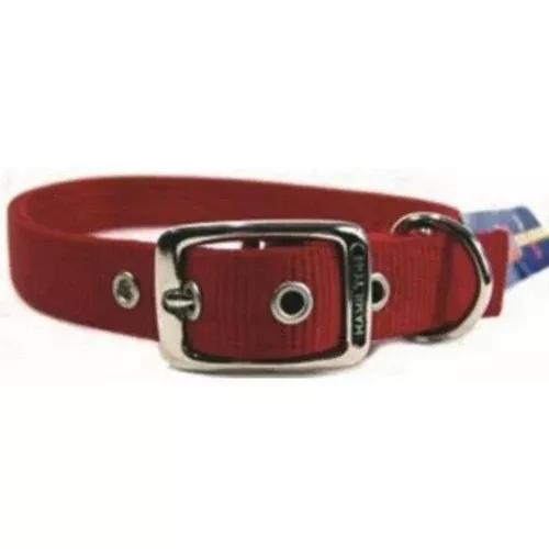 Collar Double Thick 1" 20" Red 1 Each by Hamilton