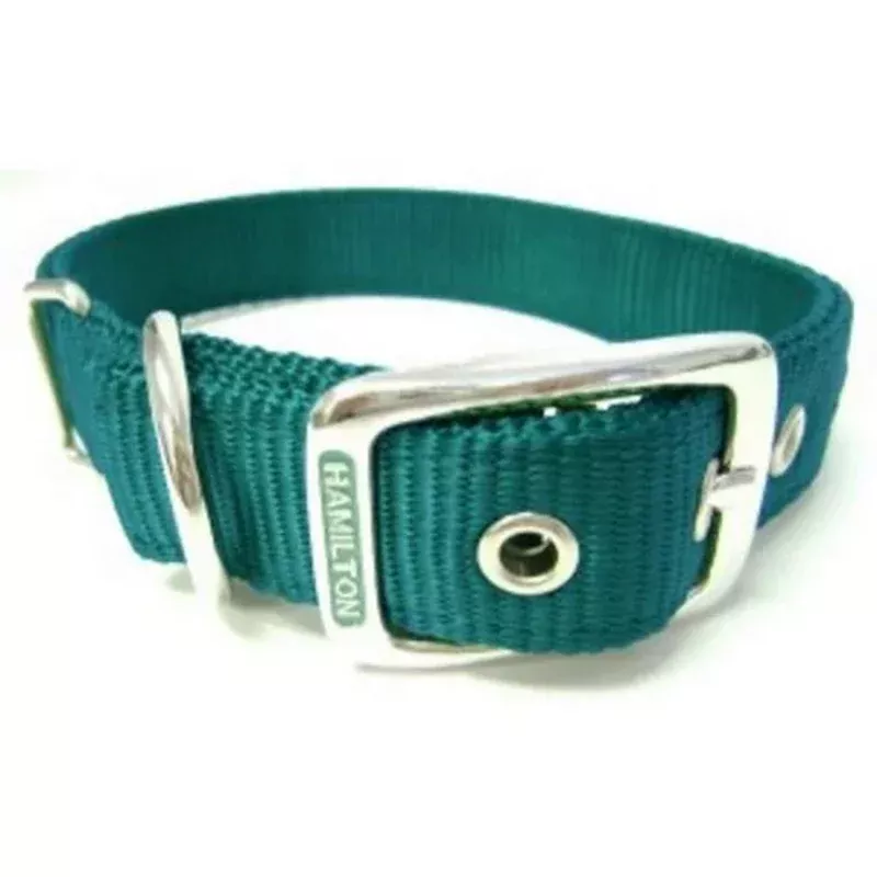 Collar Double Thick 1" 26" Dark Green 1 Each by Hamilton