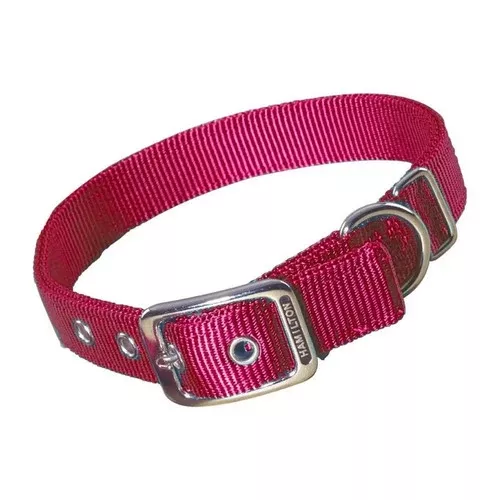 Collar Double Thick 1" 26" Red 1 Each by Hamilton