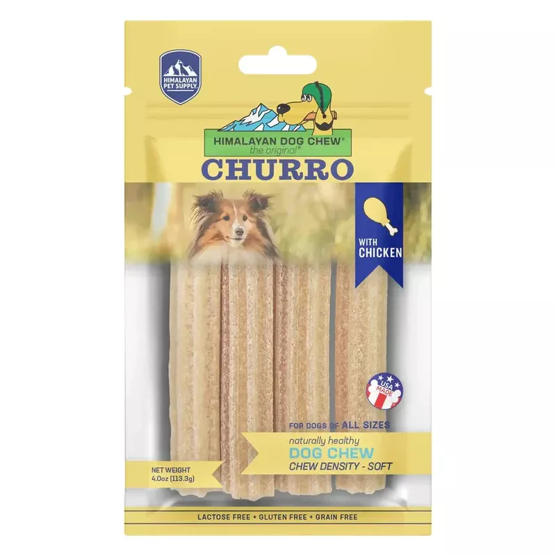 Copy of Himalayan Pet Supply Yaky Churro – Chicken Dog Chew
