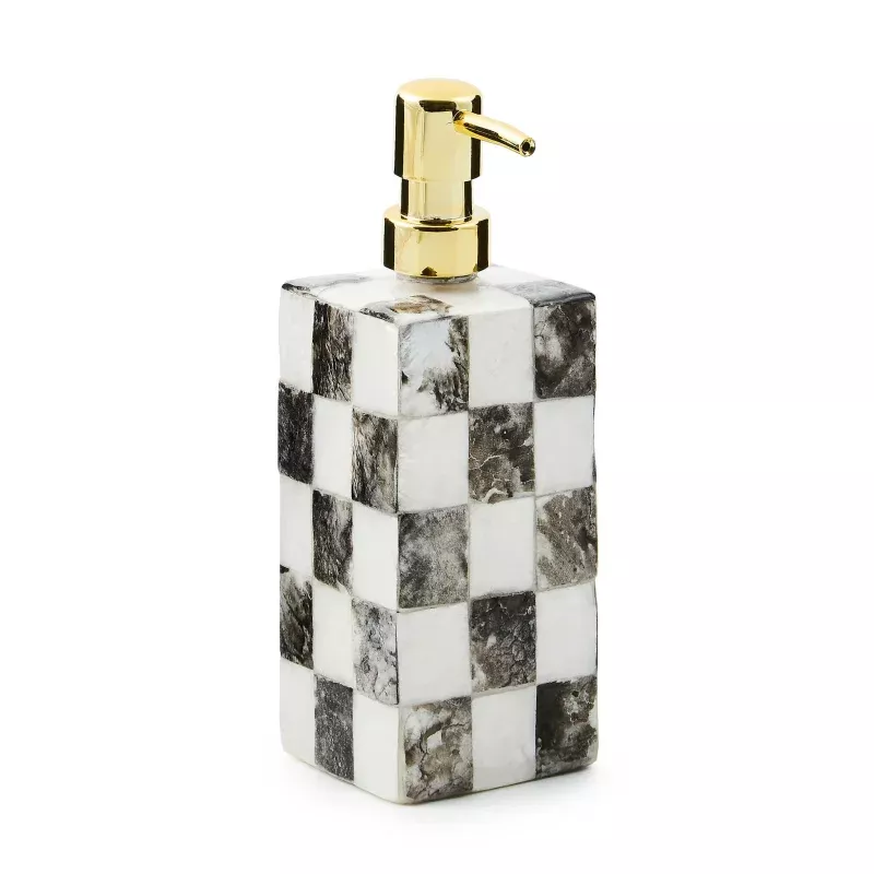 Courtly Check Capiz Soap Pump