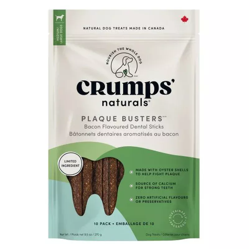 Crumps Plaque Busters With Bacon Dog