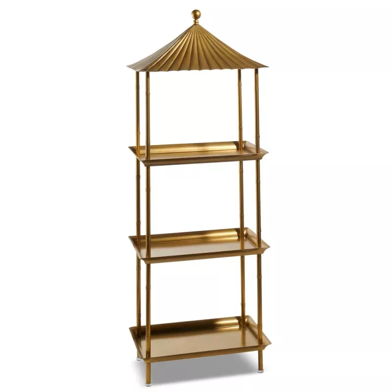 *DC* 60 Gold Pagoda Shelf