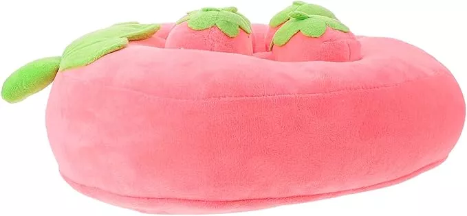 Dog Sniffle Mat for Foraging and Training Interactive Strawberry Design Puzzle Toy for Dogs and Cats Sniffing Skills Reduces Boredom and Stress