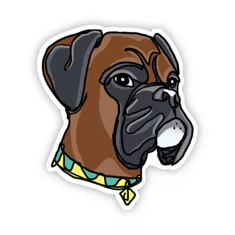Dog Sticker -Boxer
