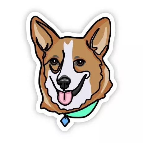 Dog Sticker – Corgi