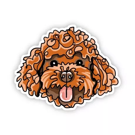 Dog Sticker -Goldendoodle