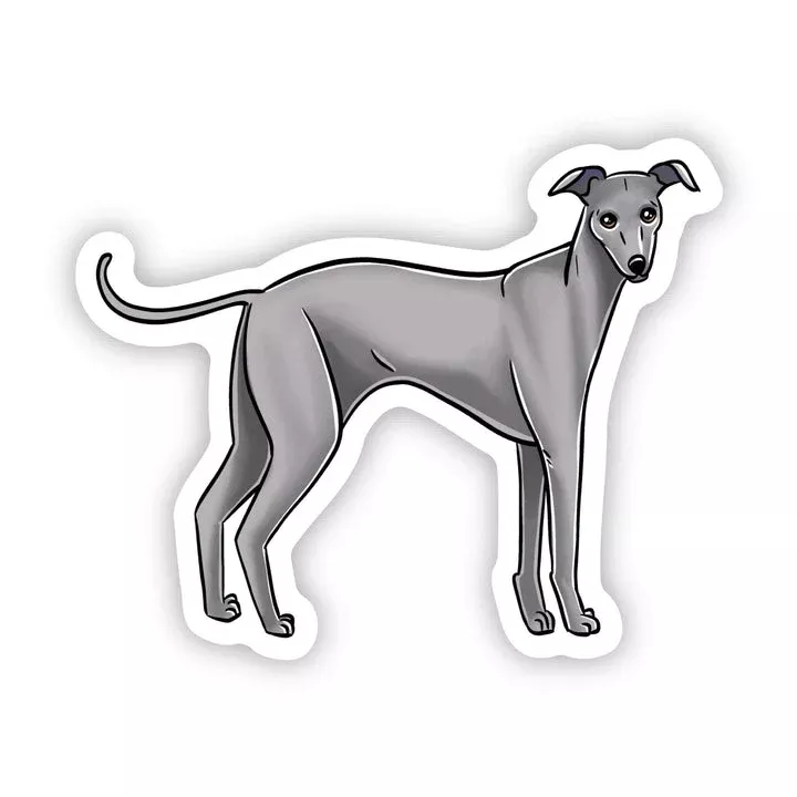 Dog Sticker – Greyhound