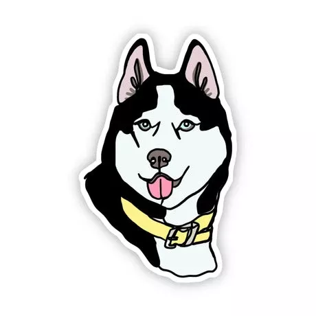 Dog Sticker -Husky