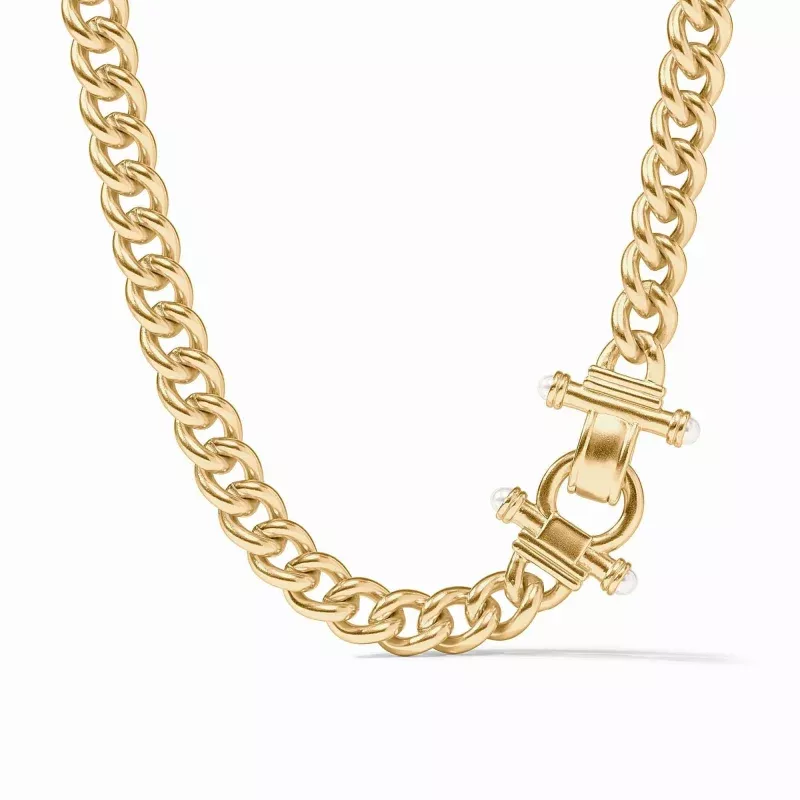 Dolce Demi Link Necklace Pearl