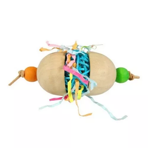A&E Cage Company, Happy Beaks Hatchling Foot Bird Toy, 1 Count