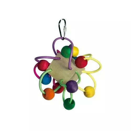 A&E Cage Company, Happy Beaks Tweeting Tally Cruncher Bird Toy, 1 Count