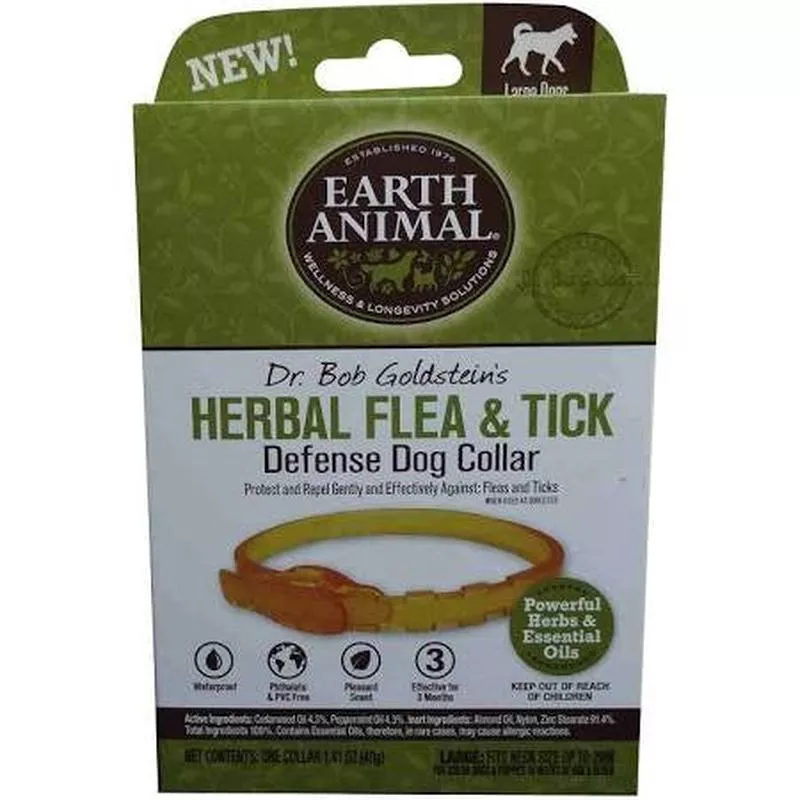 Earth Animal Dog Flea & Tick Collar Large {L+x} – Default Title