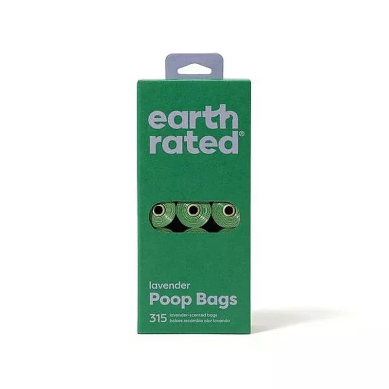 Earth Rated Scented Refill Bags Lavender | 21 Rolls 315 Bags