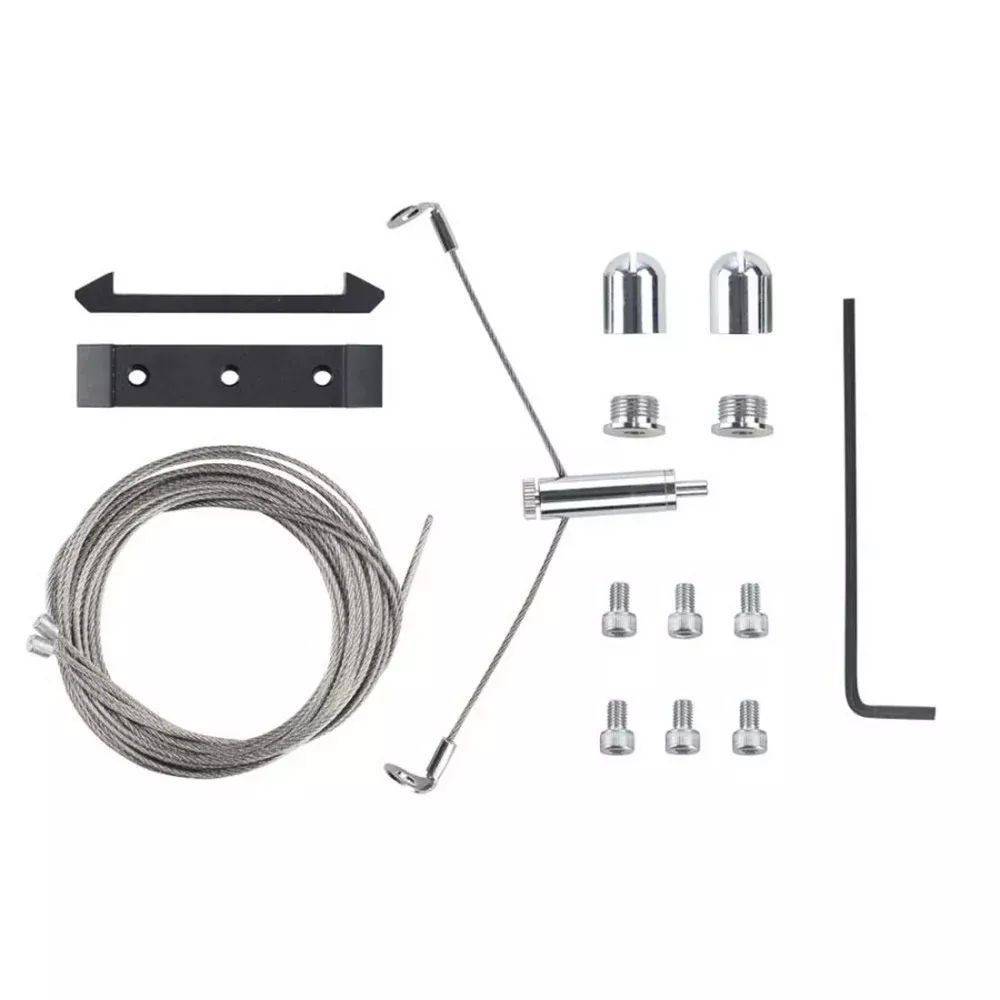 EcoTech Marine, EcoTech Marine RMS Hanging Kit Black Silver, 1 Each