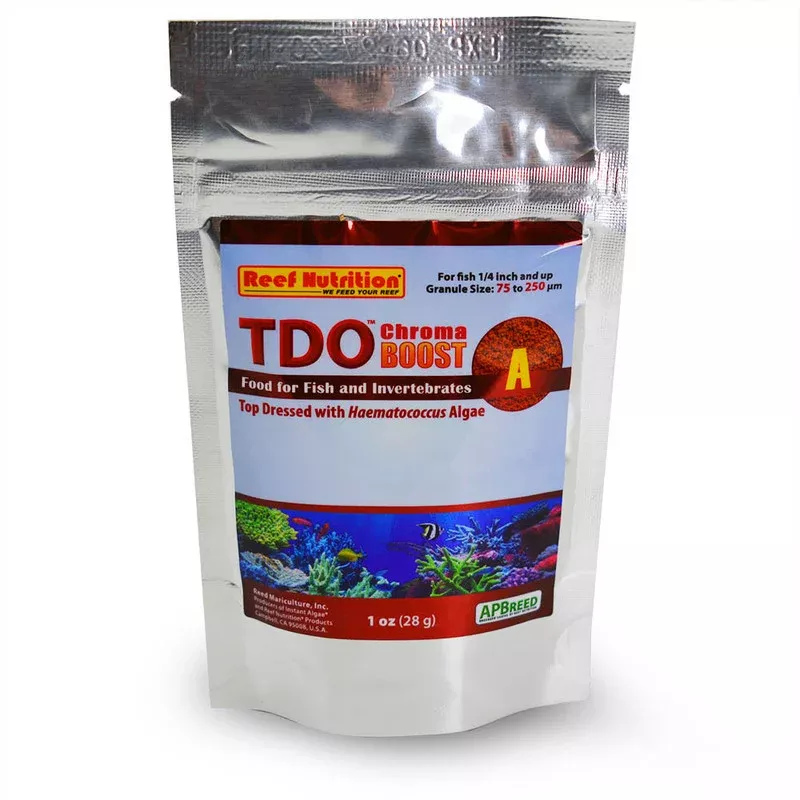 (EXP 3/26) TDO-A Chroma Boost Fish Food (1 oz) – Reef Nutrition