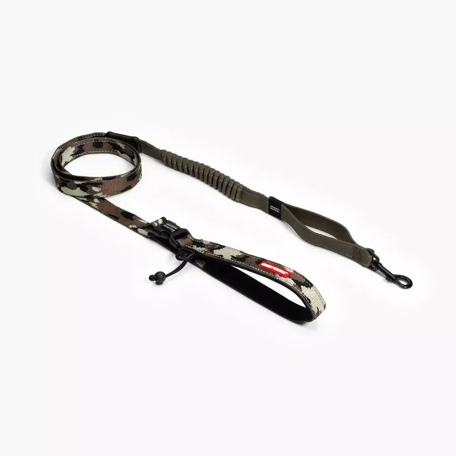 EZYDOG Road Runner Dog Leash – 7″ – Camo Green