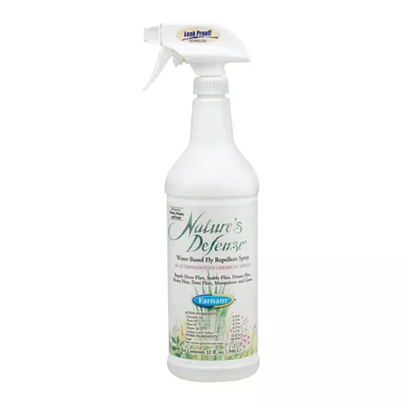 Farnam, Nature’s Defense Horse Fly Spray, 32 Oz