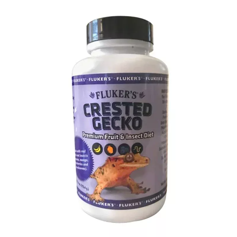 Fluker’s, Fluker’s Premium Crested Gecko Fruit and Insect Diet Supplement, 1 Each/4 Oz