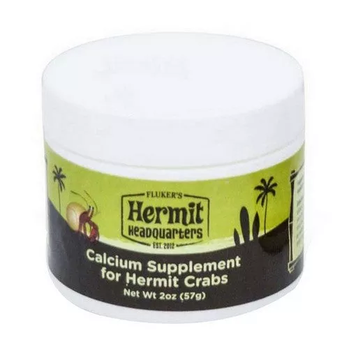 Flukers, Hermit Crab Calcium Supplement With Honey Powder, 2 Oz