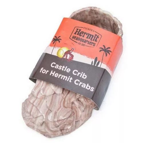 Flukers, Hermit Crab Castle Crib, 1 Each, Multi Color