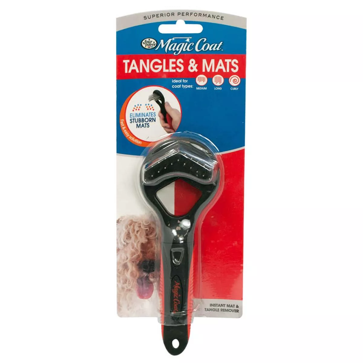 Four Paws Magic Coat Instant mat Removing Comb