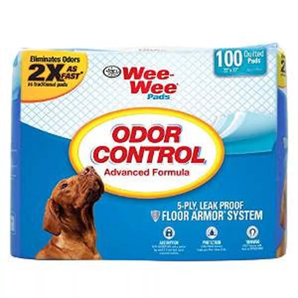Four Paws Wee Wee Odor Control Pad 100ct 22×23 {L+1}456631