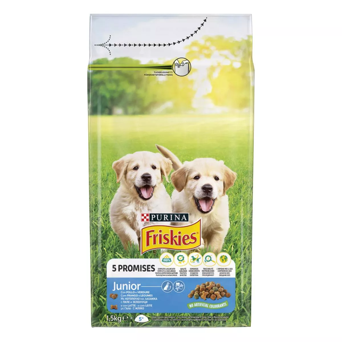 Friskies dog dry Junior/puppy, 1.5kgs