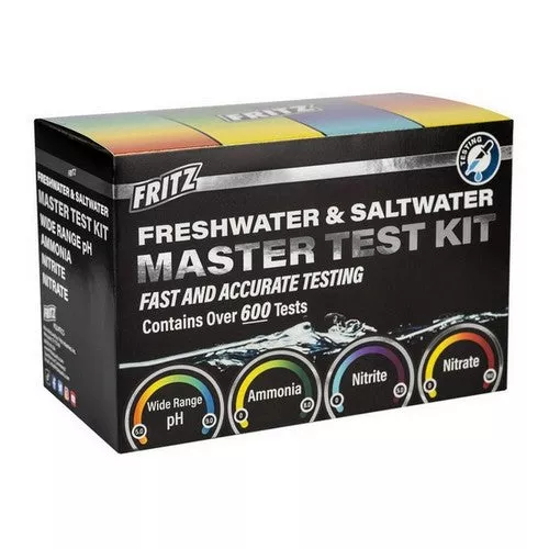 Fritz Aquatics, Fritz Freshwater And Saltwater Master Test Kit, 1 Count