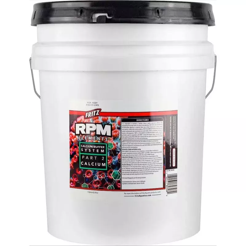 Fritz RPM Liquid Calcium Elements (5 Gallons) Part 2 – Fritz