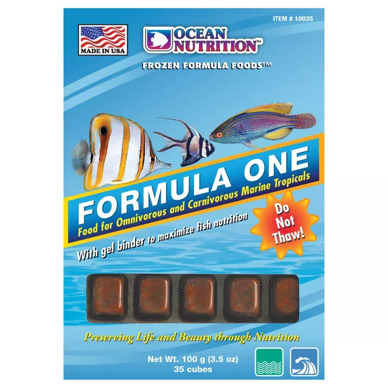 Frozen Formula One (35 cubes, 3.5 oz) – Ocean Nutrition