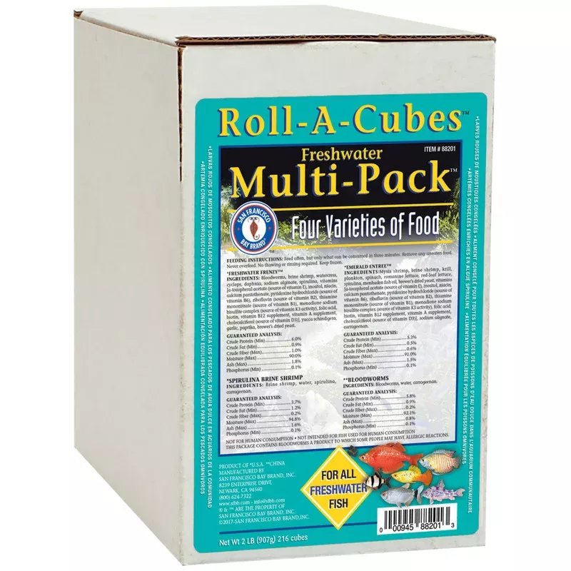 Frozen Freshwater Multi-Pack Roll-A-Cube (2 lb – 216 cubes) – San Francisco Bay Brand