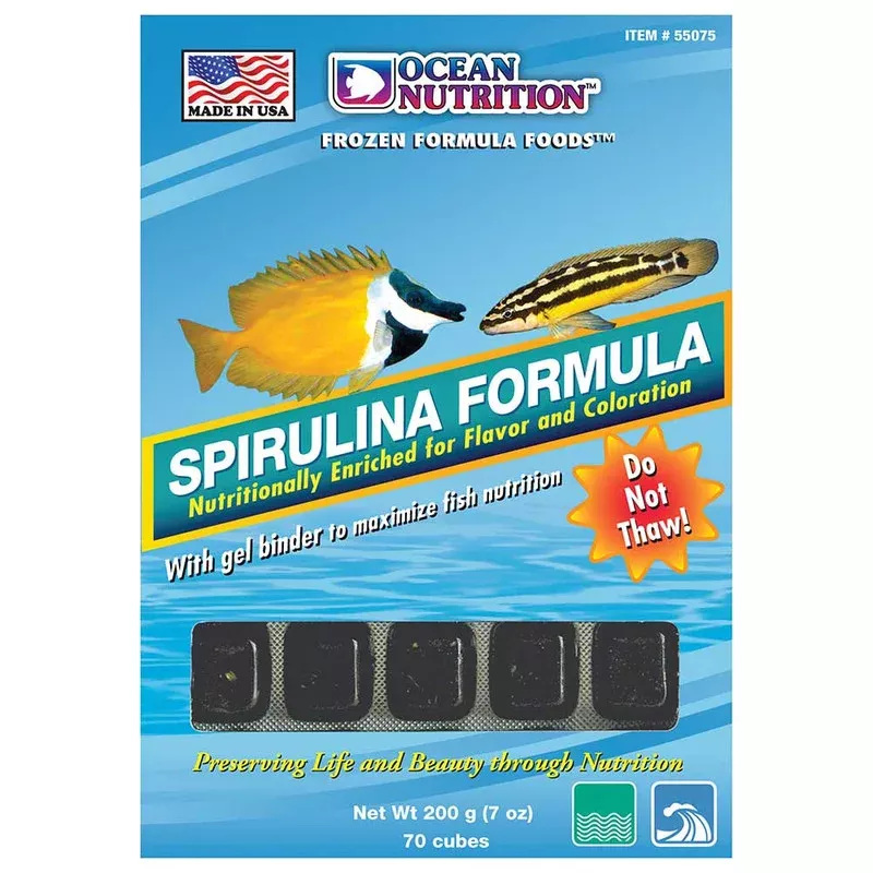 Frozen Spirulina Formula (35 cubes, 3.5 oz) – Ocean Nutrition