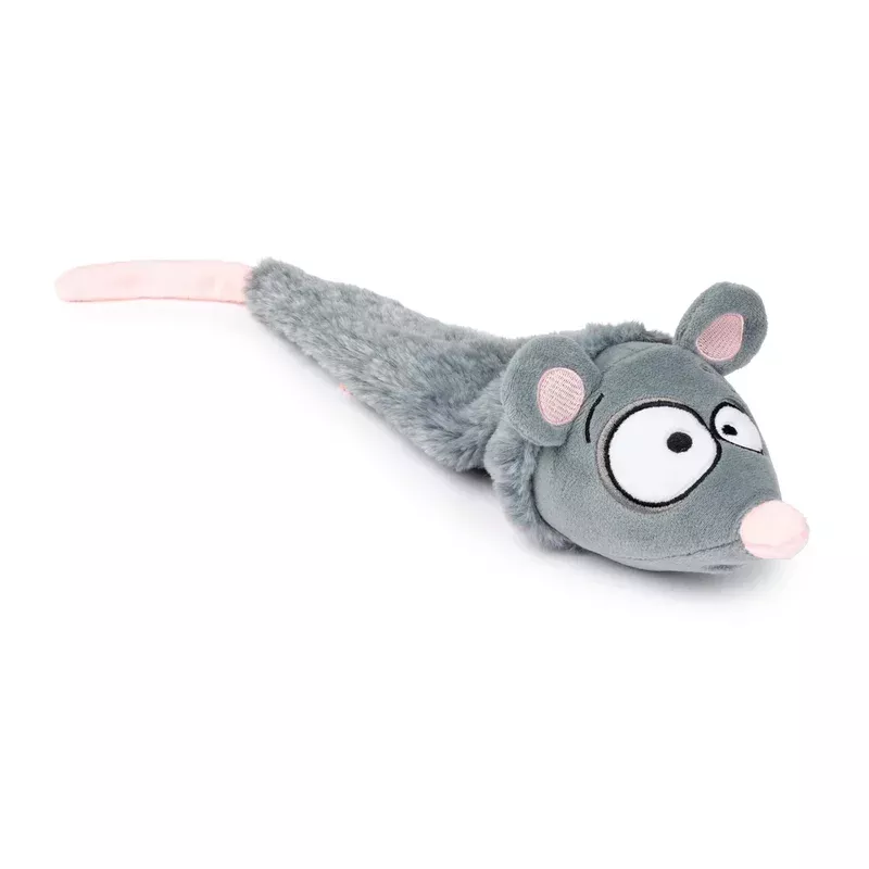 FuzzYard Rack Off Rat Plush Dog Toy