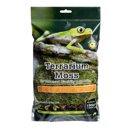 Galapagos, Galapagos Pillow Moss for Tropical & Forest Tanks, Fresh Green, 1 Each/2.6 qt, Mini