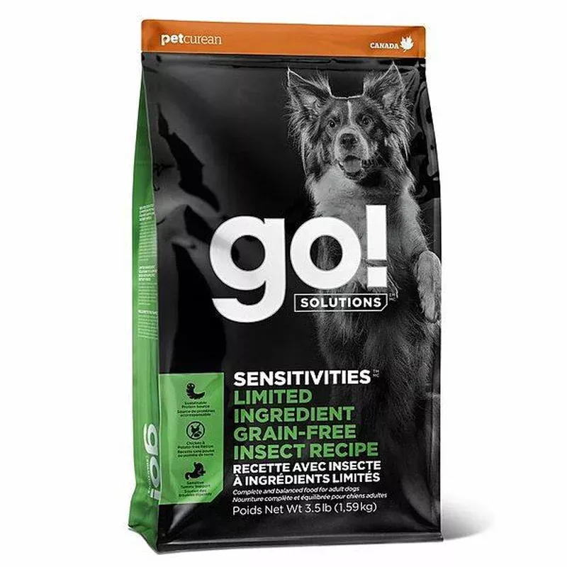 Go! Sensitivities Grain-Free Insect Recipe for Dogs