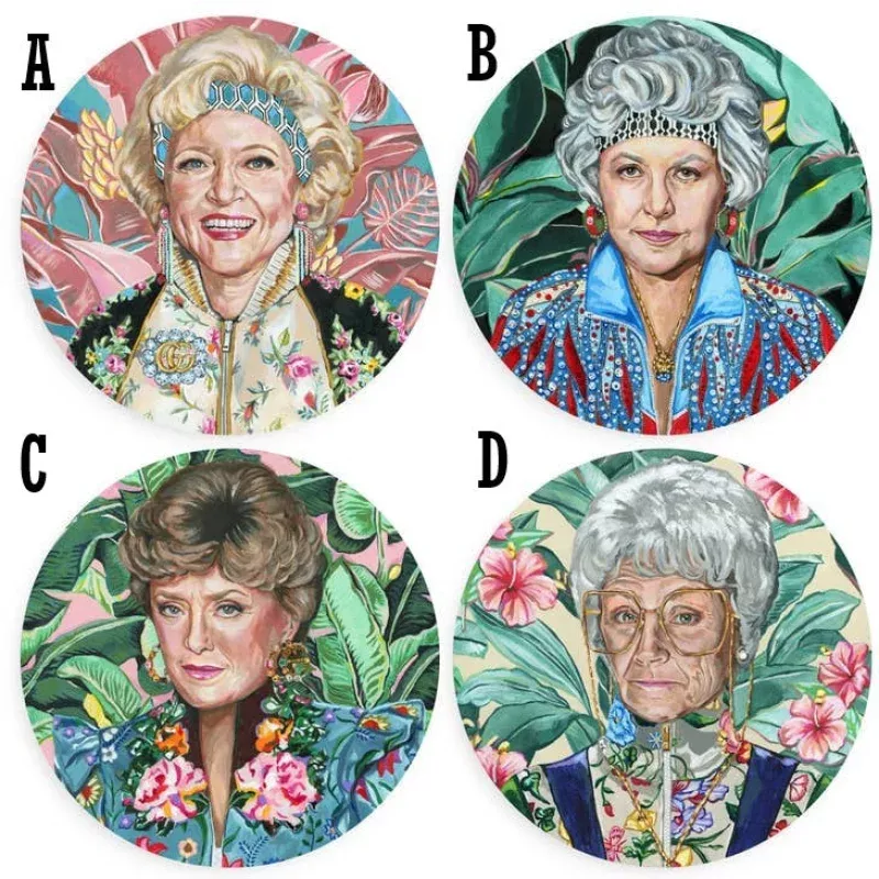 Golden Gals Coaster|A&B&C&D&B&C&D
