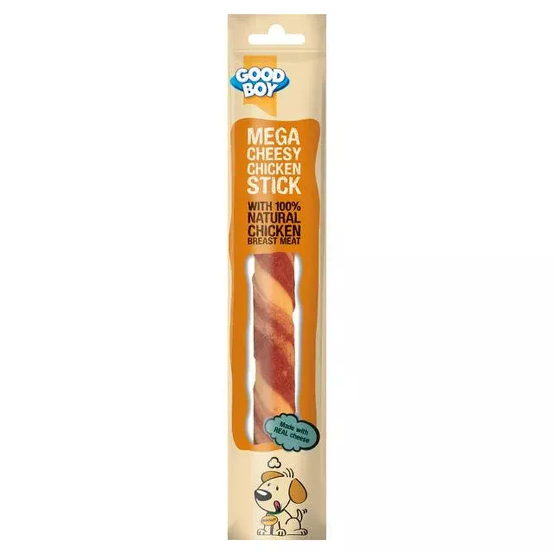 Good Boy Mega Cheesy Chicken Stick Dog Treats