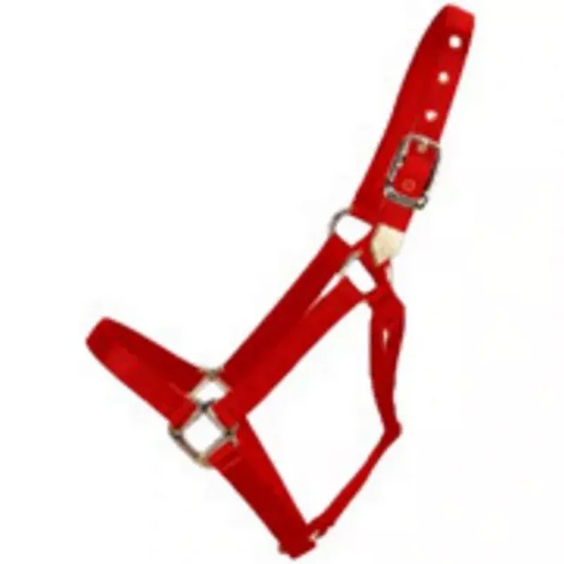 Halter Horse Qlty 11-16 Large 1" Red 1 Each by Hamilton