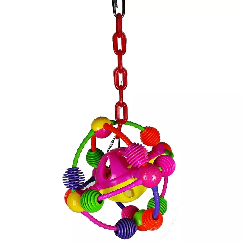 Happy Beaks Space Ball on a Chain by A&E