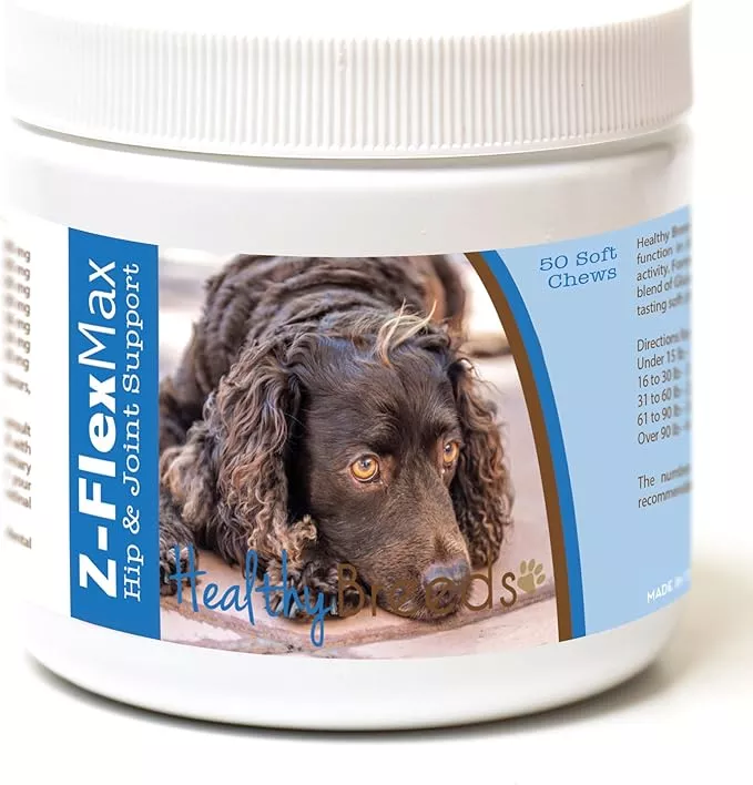 Healthy Breeds American Water Spaniel Z-Flex Max Hip and Joint Soft Chews 50 Count