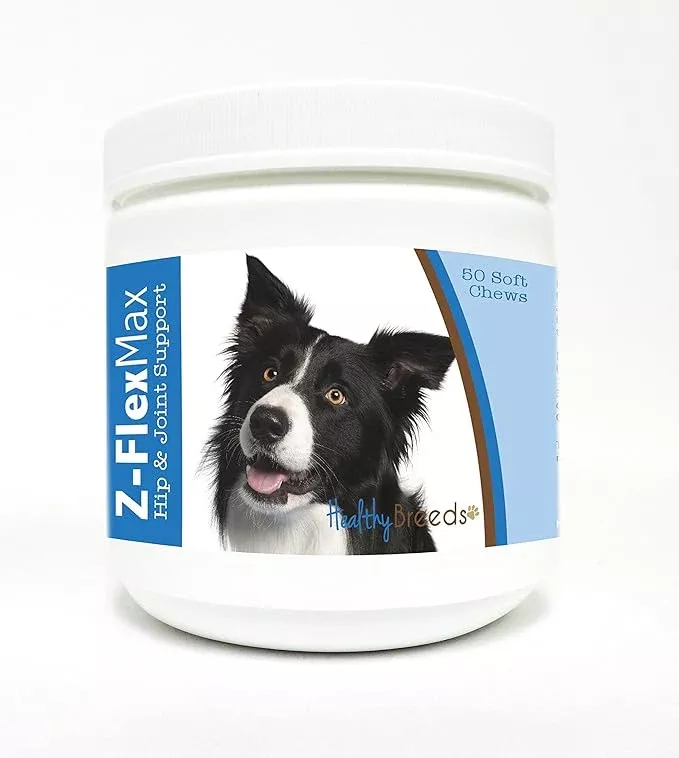 Healthy Breeds Border Collie Z-Flex Max Hip and Joint Soft Chews 50 Count
