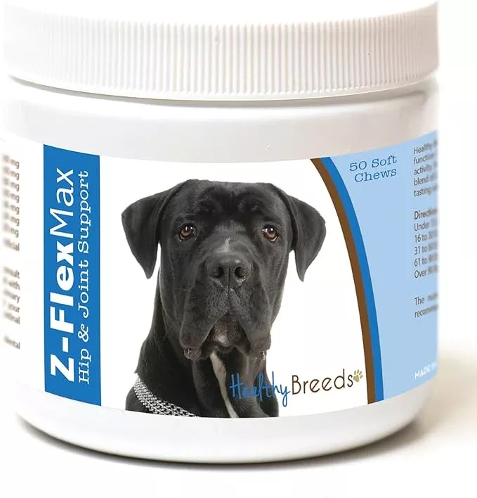 Healthy Breeds Cane Corso Z-Flex Max Hip and Joint Soft Chews 50 Count