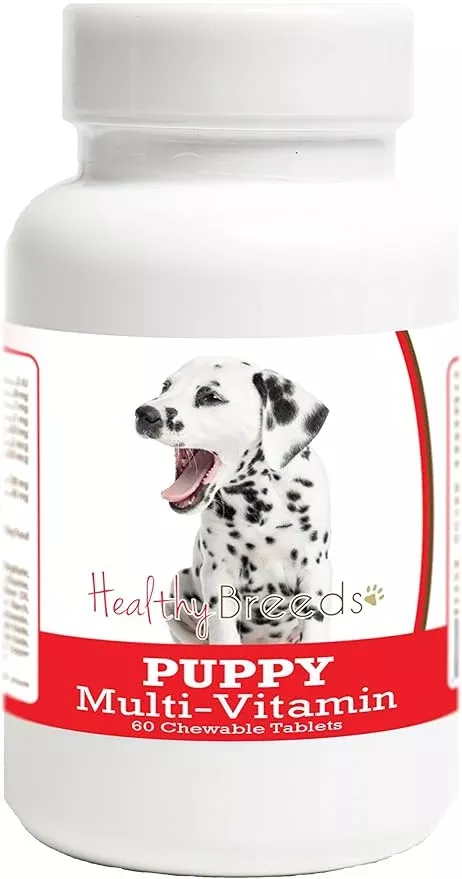 Healthy Breeds Dalmatian Puppy Dog Multivitamin Tablet 60 Count