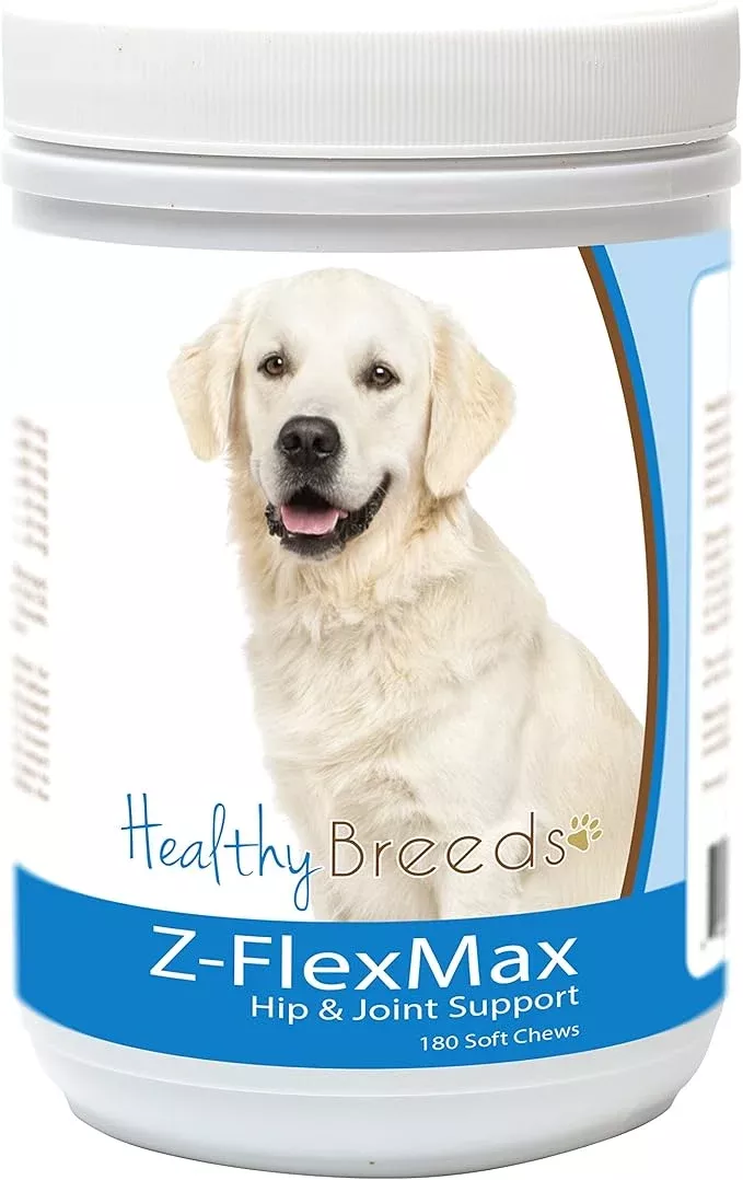 Healthy Breeds Golden Retriever Z-Flex Max Dog Hip and Joint Support 180 Count