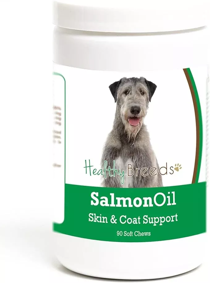 Healthy Breeds Irish Wolfhound Salmon Oil Soft Chews 90 Count