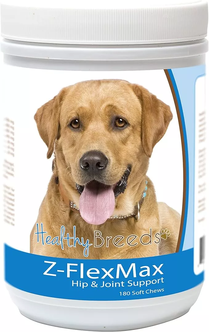 Healthy Breeds Labrador Retriever Z-Flex Max Dog Hip and Joint Support 180 Count