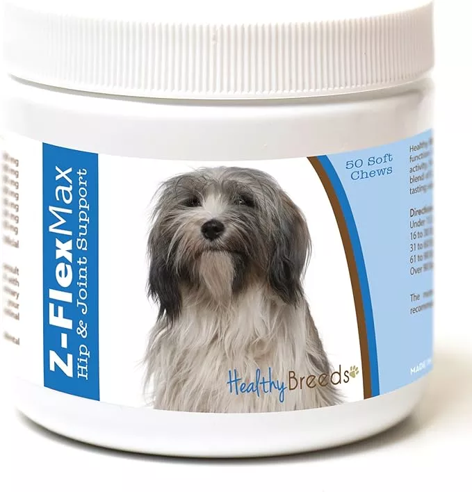 Healthy Breeds Tibetan Terrier Z-Flex Max Hip and Joint Soft Chews 50 Count